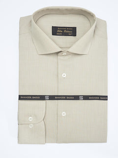 Fawn Self, Cutaway Collar, Elite Edition, Men’s Formal Shirt  (FS-1900)