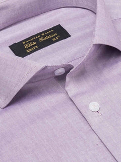 Dark Purple Self, Cutaway Collar, Elite Edition, Men’s Formal Shirt  (FS-1901)