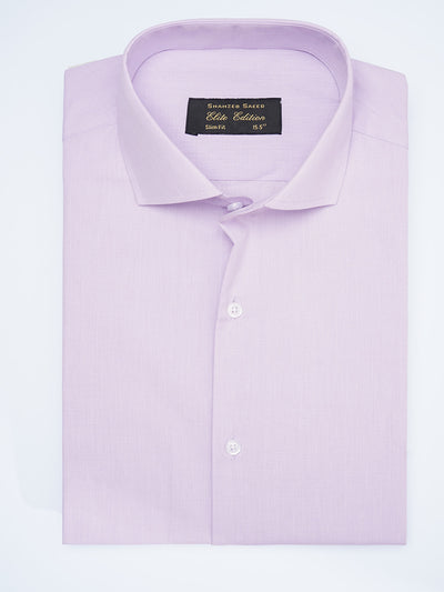 Purple Self, Cutaway Collar, Elite Edition, Men’s Formal Shirt  (FS-1905)