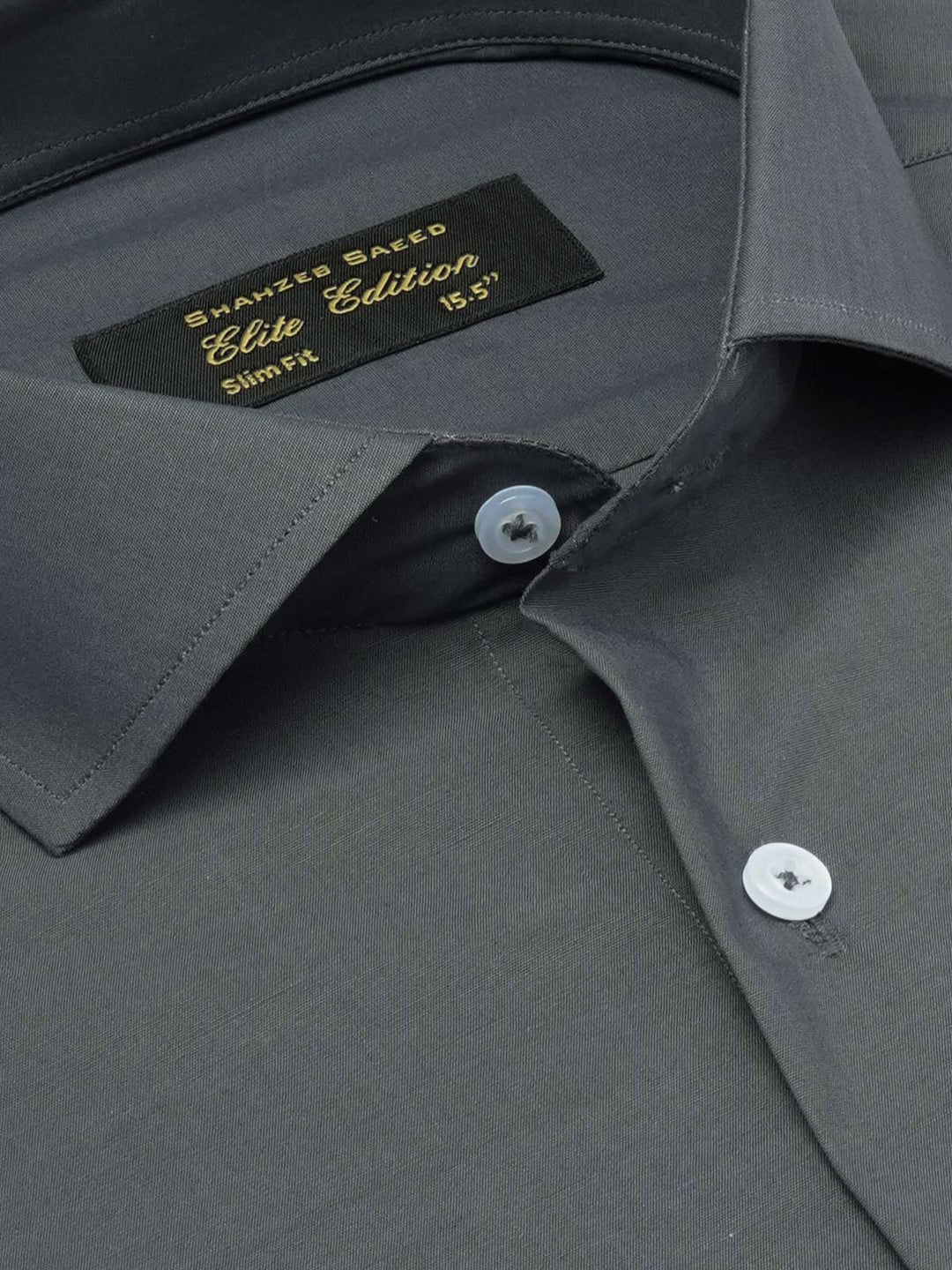 Greyish Blue Plain, Cutaway Collar, Elite Edition, Men’s Formal Shirt  (FS-1906)