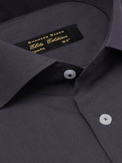 Dark Purple Plain, Cutaway Collar, Elite Edition, Men’s Formal Shirt  (FS-1911)