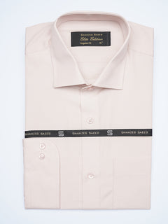 Light Pink Plain, Cutaway Collar, Elite Edition, Men’s Formal Shirt  (FS-1924)