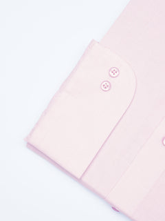 Pink Self, Cutaway Collar, Elite Edition, Men’s Formal Shirt  (FS-1925)