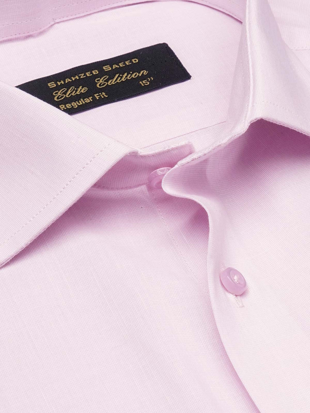 Pink Self, Cutaway Collar, Elite Edition, Men’s Formal Shirt  (FS-1925)