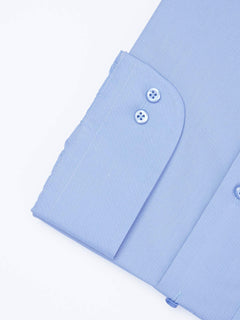 Light Blue Self, Cutaway Collar, Elite Edition, Men’s Formal Shirt  (FS-1930)