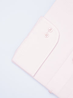 Pink Textured, French Collar, Elite Edition, Men’s Formal Shirt  (FS-1931)