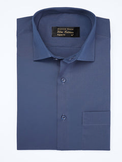 Royal Blue Plain, Cutaway Collar, Elite Edition, Men’s Formal Shirt  (FS-1941)