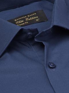 Royal Blue Plain, Cutaway Collar, Elite Edition, Men’s Formal Shirt  (FS-1941)