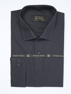 Navy Blue Plain, Cutaway Collar, Elite Edition, Men’s Formal Shirt  (FS-1942)