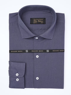 Dark Blue Self, Cutaway Collar, Elite Edition, Men’s Formal Shirt  (FS-1944)