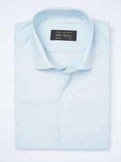 Sky Blue Textured, Cutaway Collar, Elite Edition, Men’s Formal Shirt  (FS-1946)