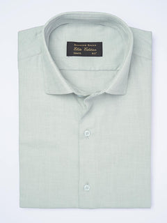 Grey Textured, Cutaway Collar, Elite Edition, Men’s Formal Shirt  (FS-1954)