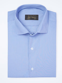 Blue Plain, Cutaway Collar, Elite Edition, Men’s Formal Shirt  (FS-1957)