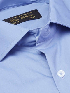 Blue Plain, Cutaway Collar, Elite Edition, Men’s Formal Shirt  (FS-1957)