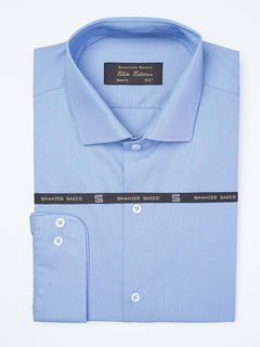 Blue Plain, Cutaway Collar, Elite Edition, Men’s Formal Shirt  (FS-1958)