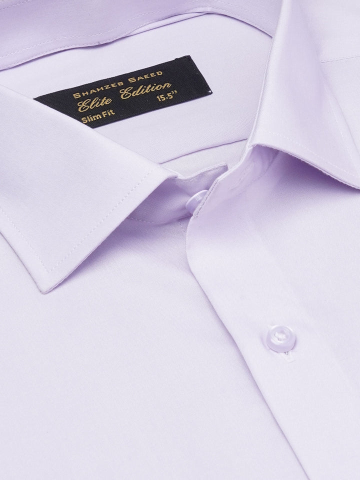 Light Purple Plain, Cutaway Collar, Elite Edition, Men’s Formal Shirt  (FS-1969)