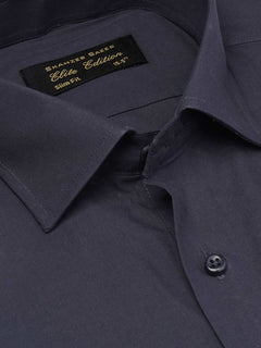 Navy Blue Plain, Cutaway Collar, Elite Edition, Men’s Formal Shirt  (FS-1971)