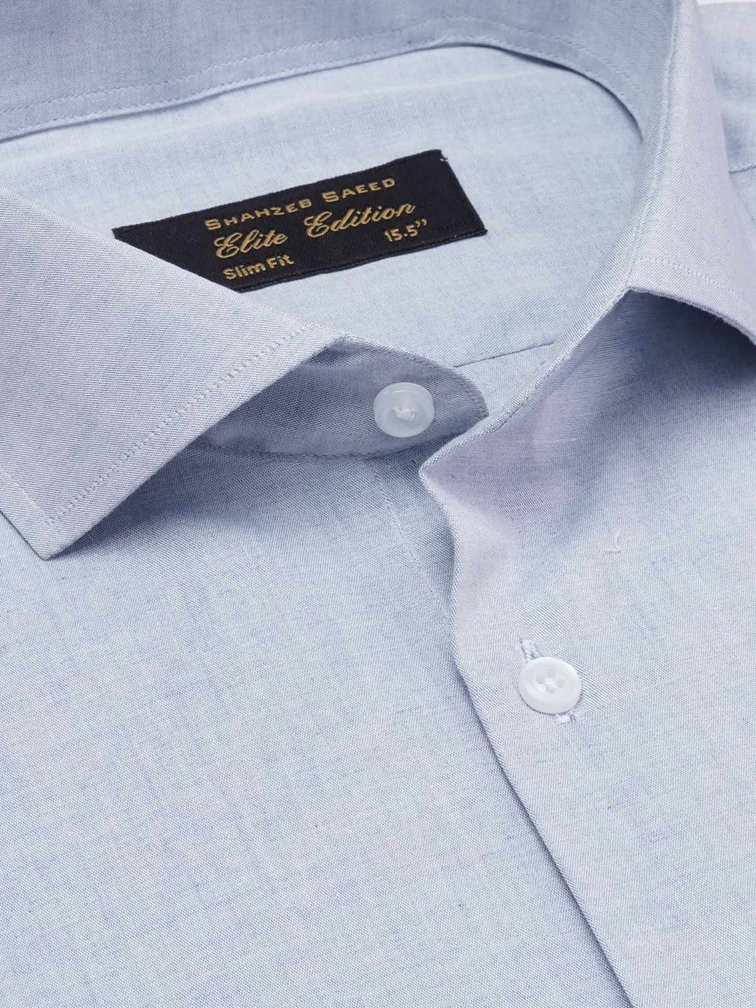 Sky Blue Self, Cutaway Collar, Elite Edition, Men’s Formal Shirt  (FS-1981)