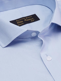 Blue Plain, Cutaway Collar, Elite Edition, Men’s Formal Shirt  (FS-1982)