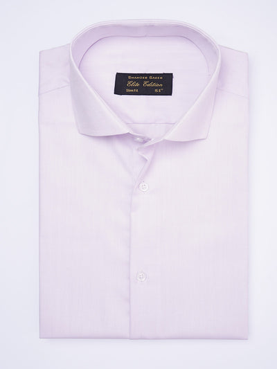 Light Purple Self, Cutaway Collar, Elite Edition, Men’s Formal Shirt  (FS-1989)