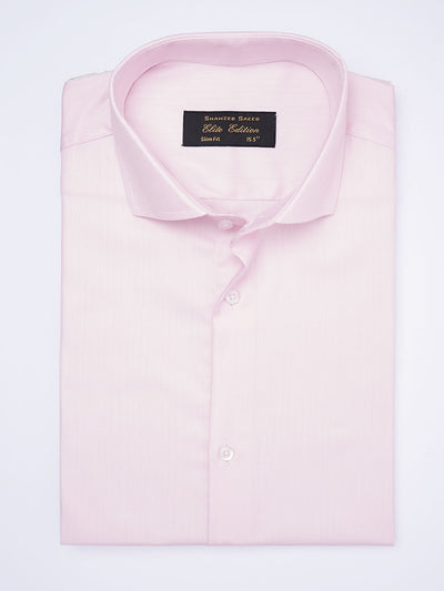 Light Pink Self, Cutaway Collar, Elite Edition, Men’s Formal Shirt  (FS-1990)