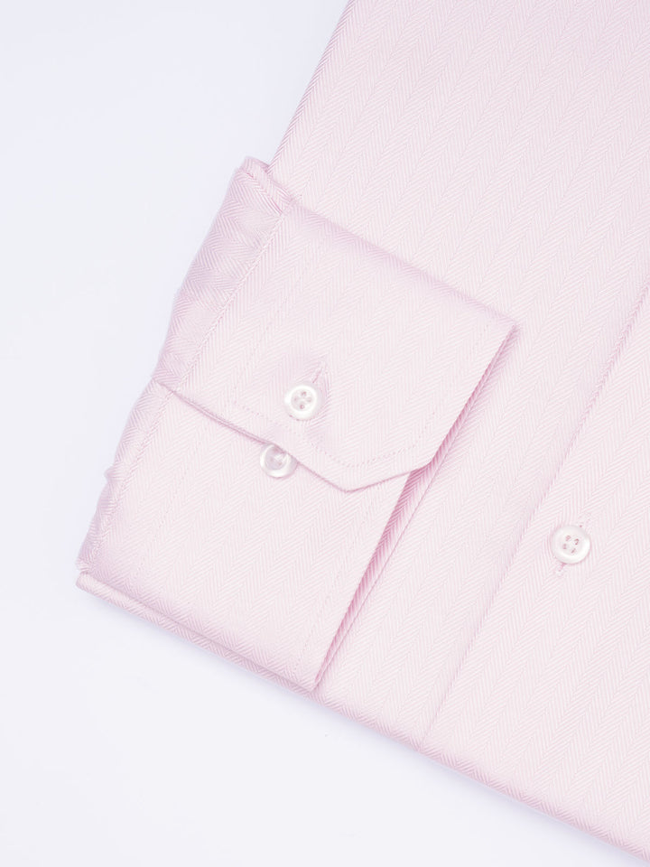 Light Pink Self, Cutaway Collar, Elite Edition, Men’s Formal Shirt  (FS-1990)