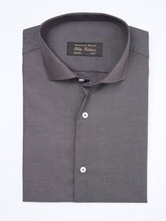 Charcoal Plain, Cutaway Collar, Elite Edition, Men’s Formal Shirt  (FS-1994)