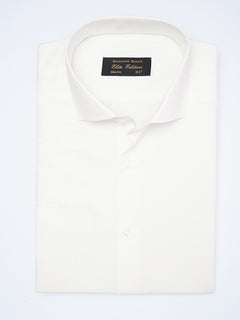 White Plain, Cutaway Collar, Elite Edition, Men’s Formal Shirt  (FS-1999)