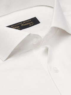 White Plain, Cutaway Collar, Elite Edition, Men’s Formal Shirt  (FS-1999)