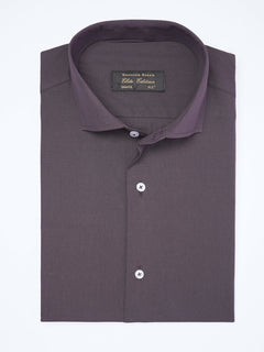 Purple Plain, Cutaway Collar, Elite Edition, Men’s Formal Shirt  (FS-2002)