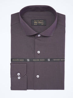 Purple Plain, Cutaway Collar, Elite Edition, Men’s Formal Shirt  (FS-2002)