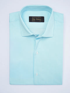 Sky Blue Self Striped, Elite Edition, Cutaway Collar Men’s Formal Shirt (FS-2011)