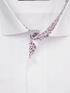 White, Elite Edition, Cutaway Collar Men’s Designer Formal Shirt (FS-2042)