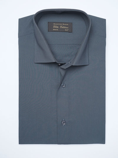 Teal Plain, Cutaway Collar, Elite Edition, Men’s Formal Shirt (FS-2071)