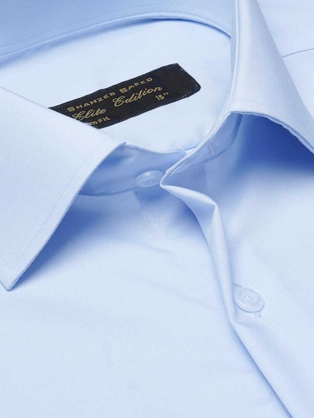 Sky Blue Plain, Cutaway Collar, Elite Edition, Men’s Formal Shirt (FS-2086)