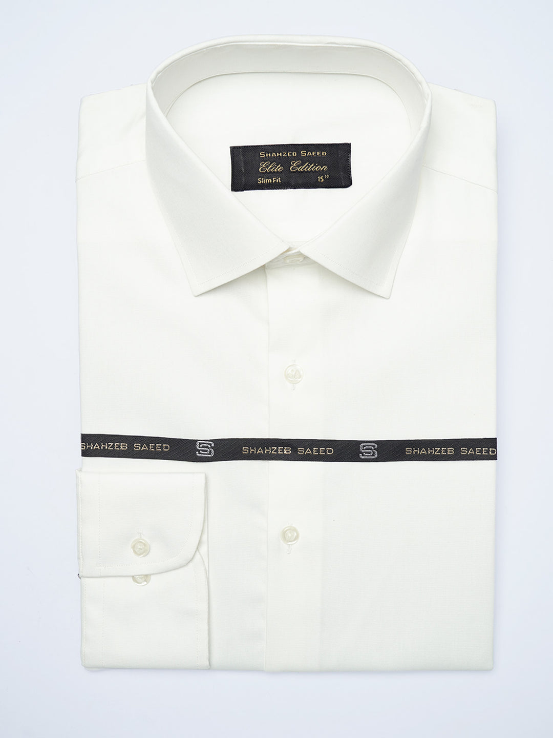 White Plain, French Collar, Elite Edition, Men’s Formal Shirt (FS-2087)