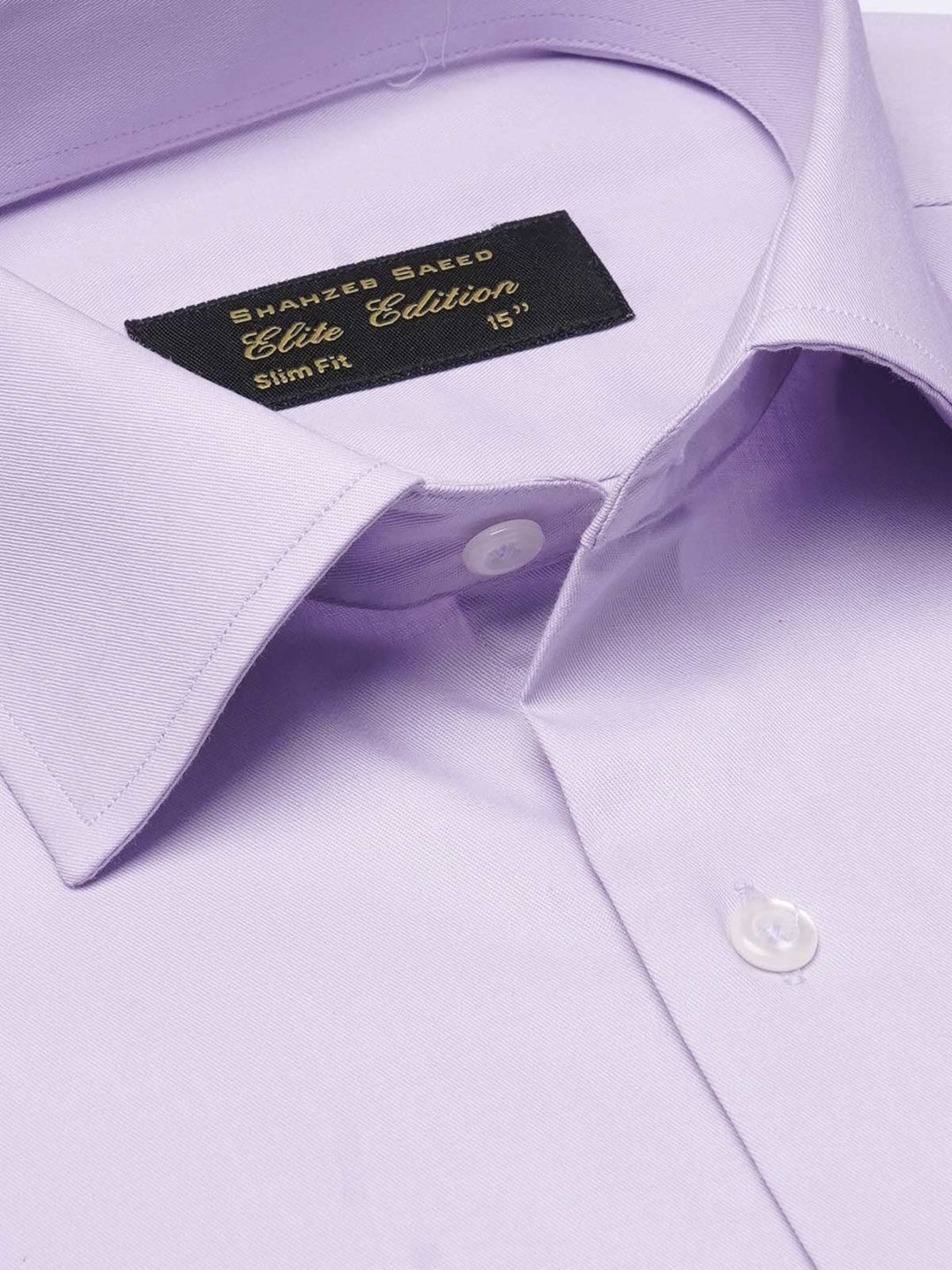 Light Purple Plain, Cutaway Collar, Elite Edition, Men’s Formal Shirt  (FS-2088)