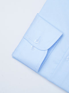 Ice Blue Plain, Cutaway Collar, Elite Edition, Men’s Formal Shirt  (FS-2096)