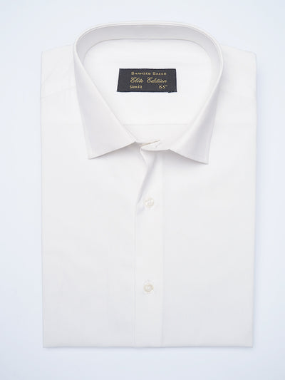 White Plain, Cutaway Collar, Elite Edition, Men’s Formal Shirt  (FS-2098)