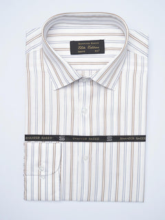 Multi Self Striped, Elite Edition, Cutaway Collar Men’s Formal Shirt (FS-2120)