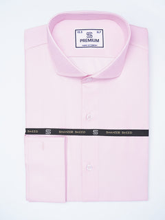 Pink Plain, Cutaway Collar, Premium Edition, Men’s Formal Shirt (FS-2195)