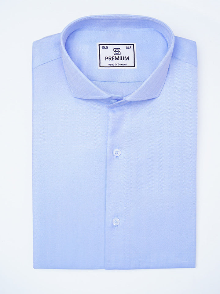 Blue Self, Cutaway Collar, Premium Edition, Men’s Formal Shirt (FS-2196)