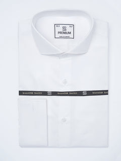 White Plain, Cutaway Collar, Premium Edition, Men’s Formal Shirt (FS-2197)