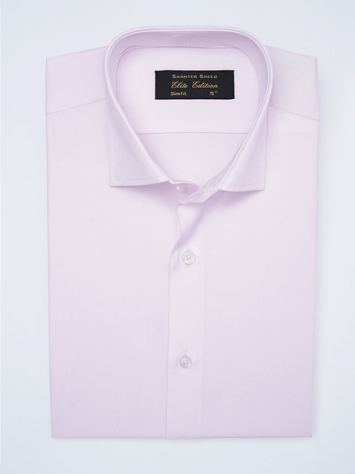 Light Purple Self Striped, Elite Edition, Cutaway Collar Men’s Formal Shirt (FS-2236)