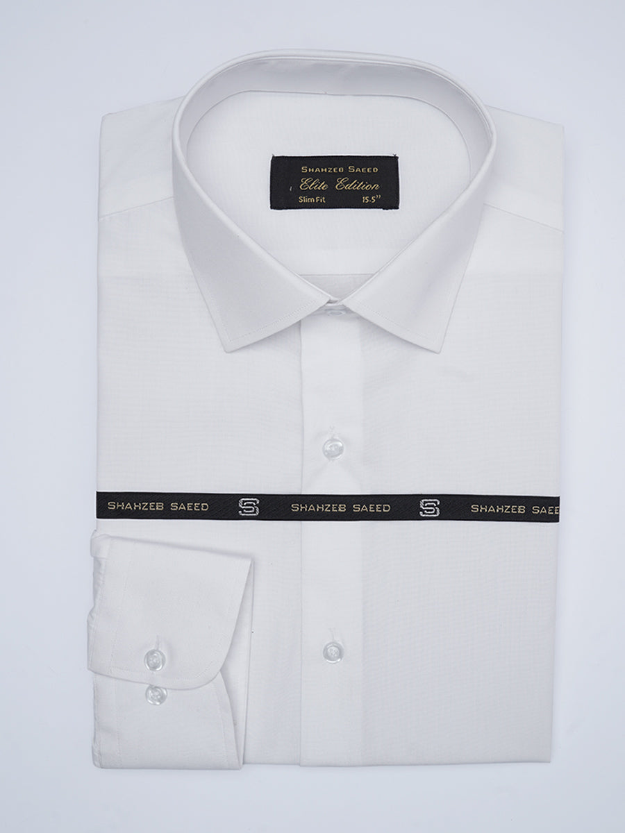 White Plain, Cutaway Collar, Elite Edition, Men’s Formal Shirt (FS-2252)