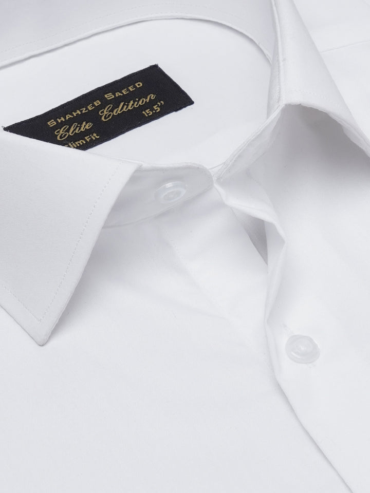 White Plain, Cutaway Collar, Elite Edition, Men’s Formal Shirt (FS-2252)