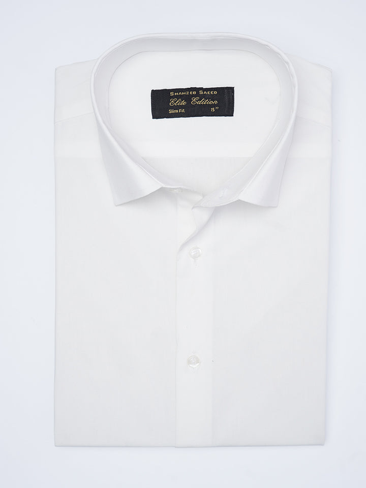 White Plain, Cutaway Collar, Elite Edition, Men’s Formal Shirt (FS-2266)