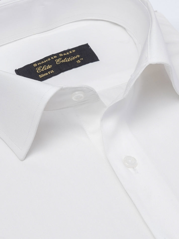 White Plain, Cutaway Collar, Elite Edition, Men’s Formal Shirt (FS-2266)