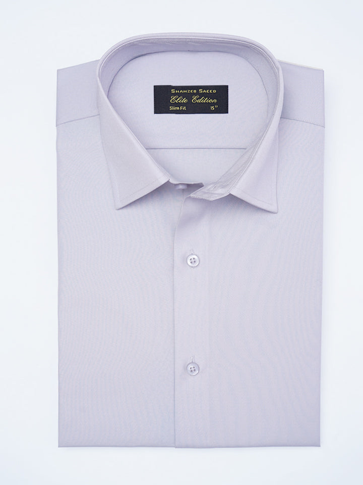 Lilac Plain, French Collar, Elite Edition, Men’s Formal Shirt (FS-2281)