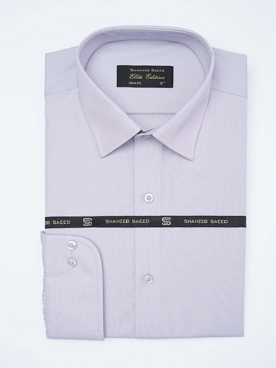 Lilac Plain, French Collar, Elite Edition, Men’s Formal Shirt (FS-2281)